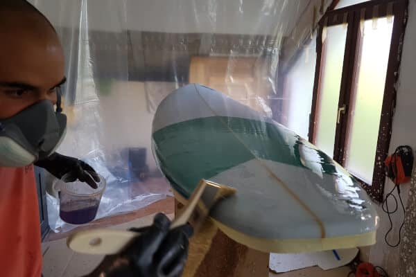 estireno parafinado surf